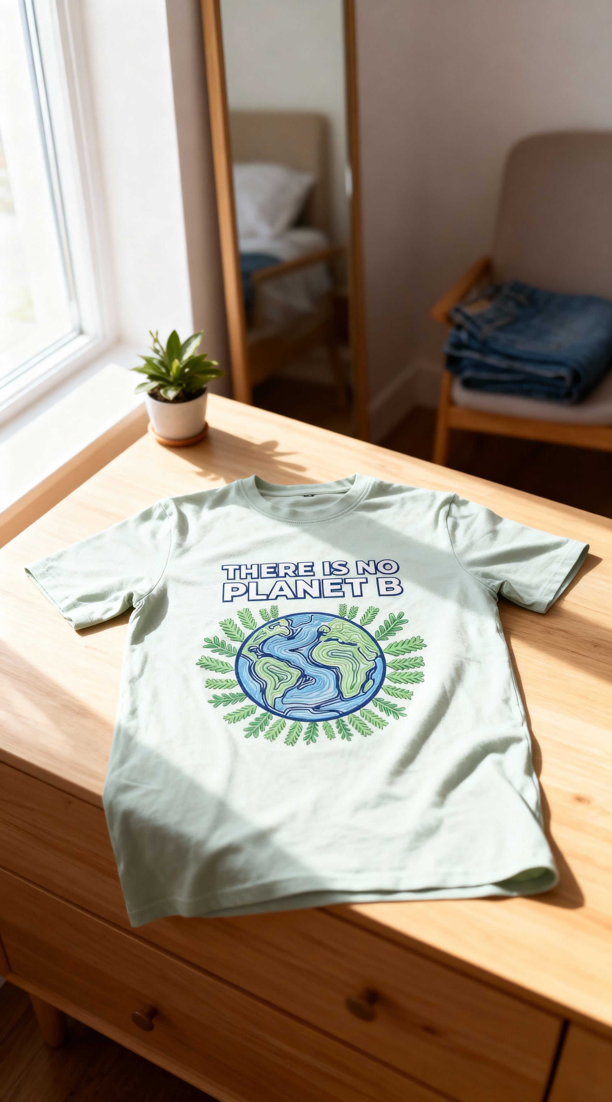 No Planet B (Puff Print)