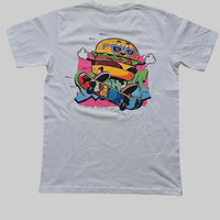 Burger graphic tee product shot - Otaku Haus India


