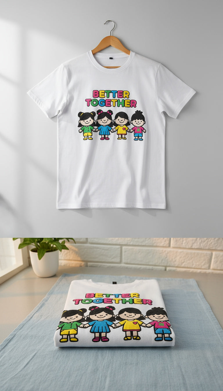 Better Together (Puff Print)