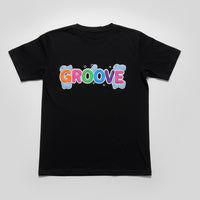 Groove graphic tee product shot  Otaku Haus India