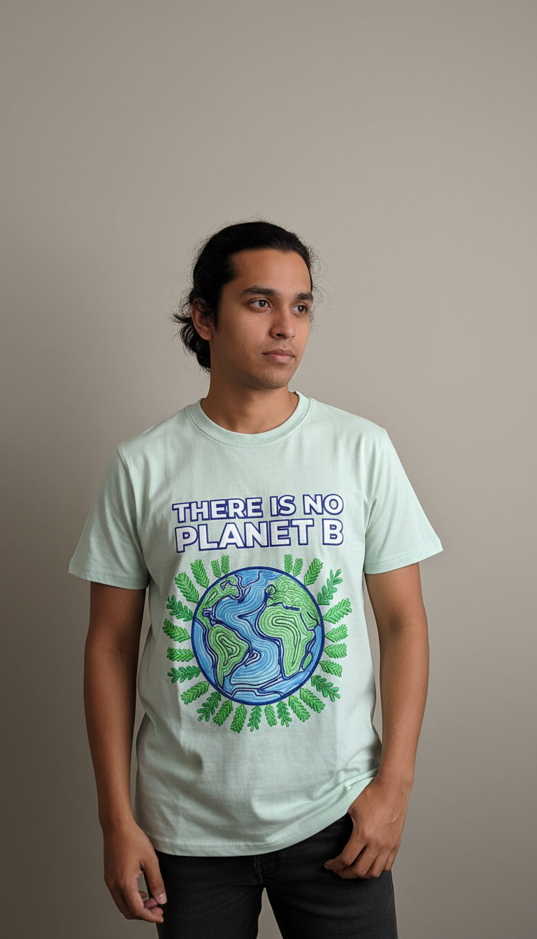 No Planet B (Puff Print)