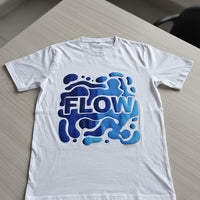 Flow graphic tee product shot - Otaku Haus India

